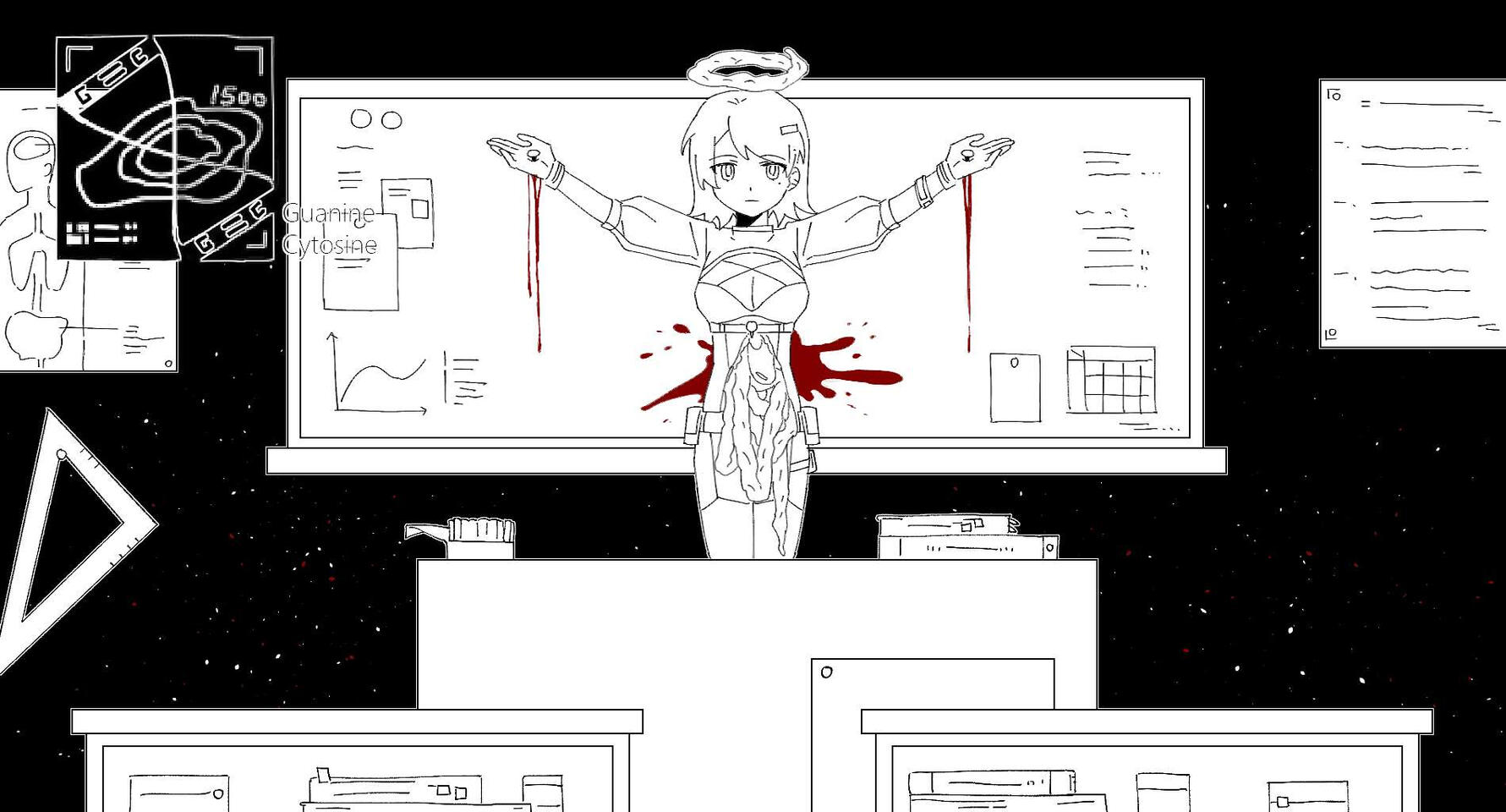 Single person(With simple background)